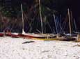 Fishing boats on Anuta